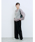 ふわふわショート丈ニットベスト