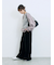 ふわふわショート丈ニットベスト
