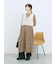 ふわふわショート丈ニットベスト