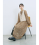 ふわふわショート丈ニットベスト