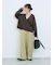 切り替えタックパンツ