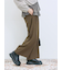 切り替えタックパンツ