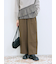 切り替えタックパンツ