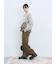 切り替えタックパンツ