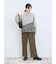 切り替えタックパンツ
