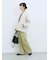 切り替えタックパンツ
