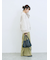切り替えタックパンツ