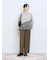 切り替えタックパンツ