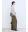 切り替えタックパンツ