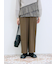 切り替えタックパンツ