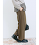 切り替えタックパンツ