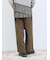 切り替えタックパンツ