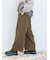 切り替えタックパンツ