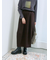 ギャザーコクーンスカート