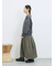 ギャザーコクーンスカート