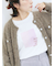 スクエアプリントプルオーバー