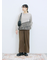 ペプラムドッキングプルオーバー