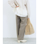 【吸湿発熱】マルチスタイルストレートパンツ