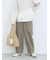 【吸湿発熱】マルチスタイルストレートパンツ