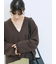 ◎裏毛深Vネックプルオーバー