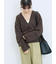 ◎裏毛深Vネックプルオーバー