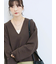 ◎裏毛深Vネックプルオーバー
