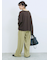 ◎裏毛深Vネックプルオーバー