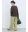 ◎裏毛深Vネックプルオーバー