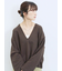 ◎裏毛深Vネックプルオーバー