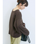 ◎裏毛深Vネックプルオーバー