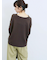 ◎裏毛深Vネックプルオーバー