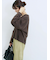 ◎裏毛深Vネックプルオーバー