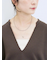 ◎裏毛深Vネックプルオーバー