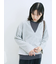 ◎裏毛深Vネックプルオーバー