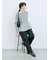 ◎ペプラムニットプルオーバー