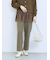 カチオン染めチェックパンツ