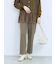 カチオン染めチェックパンツ