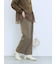 カチオン染めチェックパンツ
