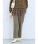 カチオン染めチェックパンツ