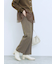 カチオン染めチェックパンツ