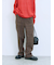 カチオン染めチェックパンツ
