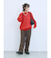 カチオン染めチェックパンツ