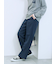 カチオン染めチェックパンツ