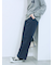 カチオン染めチェックパンツ