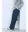 カチオン染めチェックパンツ