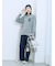 カチオン染めチェックパンツ