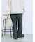 カチオン染めチェックパンツ
