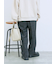 カチオン染めチェックパンツ