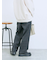 カチオン染めチェックパンツ