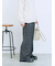 カチオン染めチェックパンツ